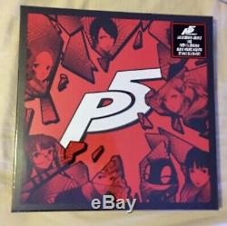 Persona 5 Disque Vinyle Lp- Brand New Sealed 4 Couleur Lp Ps4 Royale Atlus P5 Ps5