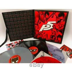 Persona 5 Disque Vinyle Lp- Brand New Sealed 4 Couleur Lp Ps4 Royale Atlus P5 Ps5