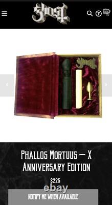 Phallos Mortuus X Édition Limitée Neuf Expédition Rapide Gratuite