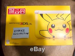 Pokemon Pikachu Nintendo 3ds XL Limited Edition Bundle Toute Nouvelle Usine Sealed