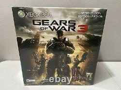 Portes De La Guerre 3 Édition Limitée Microsoft Xbox 360 S Console 320 Go Brand New Htf