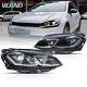 Pour Les Phares Led De L'assemblage De La Vw Volkswagen Golf 7 2013-2018 Avec Lampes Séquentielles