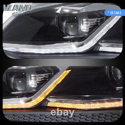 Pour les phares LED de l'assemblage de la VW Volkswagen Golf 7 2013-2018 avec lampes séquentielles