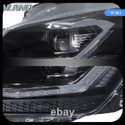 Pour les phares LED de l'assemblage de la VW Volkswagen Golf 7 2013-2018 avec lampes séquentielles
