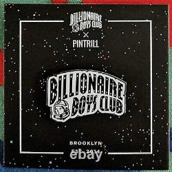 RARE? PINTRILL x BILLIONAIRE BOYS CLUB BBC ÉPINGLETTE MARQUE NEUVE ÉDITION LIMITÉE 2017