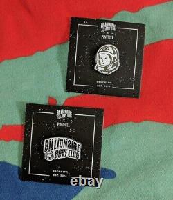 RARE? PINTRILL x BILLIONAIRE BOYS CLUB BBC ÉPINGLETTE MARQUE NEUVE ÉDITION LIMITÉE 2017