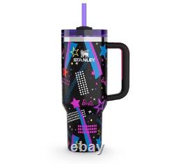 ROCKERS des années 80 40 oz Quencher Édition Limitée 2024 Marque-Barbie. StanleyNEW Cadeaux