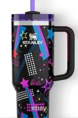 ROCKERS des années 80 40 oz Quencher Édition Limitée 2024 Marque-Barbie. StanleyNEW Cadeaux