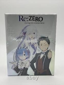 Re Zero Saison 1 Partie 1 Edition Limitée Blu-ray + Coffret DVD Nouveauté