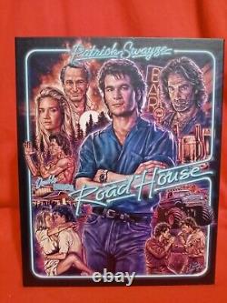 Road House 4K/Blu-ray. Coffret. Tout neuf. Édition limitée. Vinegar Syndrome.