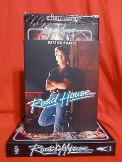 Road House 4K/Blu-ray. Coffret. Tout neuf. Édition limitée. Vinegar Syndrome.