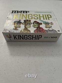 Royaume Édition Limitée M&m's Gold 100 Gift Box Brand New. Seulement 100 Fabriqués