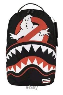 SAC À DOS ÉDITION LIMITÉE SPRAYGROUND GHOSTBUSTERS REQUIN Tout Neuf Dans Son Sac