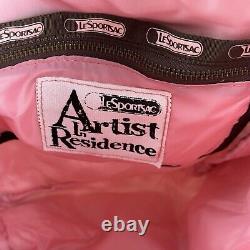 Sac à dos en nylon de l'édition limitée 'Lesportsac Artist In Residence' - Tout neuf et rare