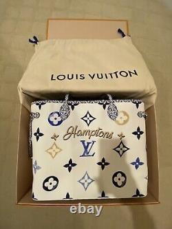 Sac fourre-tout Louis Vuitton édition limitée Hamptons, tout neuf 2023.