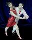 Salsa Lladro Marque Nib # 9146 Dancer Limited Edition Couple Danse 325 $ Off F / Sh