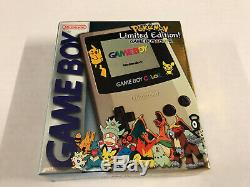 Scellé Nintendo Gameboy Color USA Pokemon Limited Edition Marque Nouveau (2)