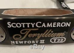 Scotty Cameron Newport Teryllium T22 2, 34 Limited Edition! Tout Neuf