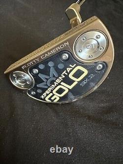 Scotty Cameron Xperimental GOLO 6.2, Édition Limitée, Neuf Dans Son Sac, Droitier, 35