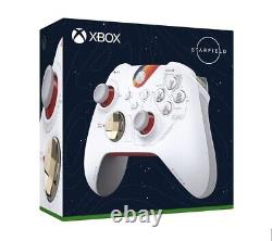 Série de contrôleurs sans fil Microsoft Xbox Series X/S édition limitée Starfield. NEUF