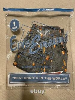 Shorts courts Eric Emanuel Gatorade Orange ÉDITION LIMITÉE Tout Neuf