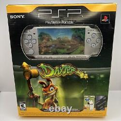 Sony PSP Silver Édition Limitée Pack de divertissement Daxter NEUF & SCELLÉ