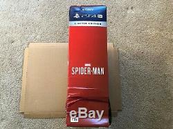Sony Playstation Ps4 Pro 1tb Limited Edition Spider-man Console Bundle Tout Neuf