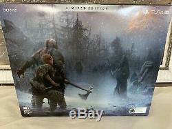 Sony Ps4 Pro 1tb Limited Edition God Of War Bundle, Cuh-7115b, Étanche Tout Neuf
