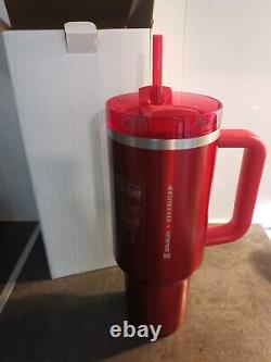 Starbucks X Stanley 2023 Vacances Rouge 40 oz Gobelet Édition Limitée, Neuf