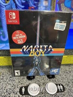 Switch Narita Boy Edition Collector Brand New Limited Run Games #129 Avec Cartes