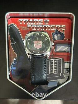 TRANSFORMERS Montre-bracelet Autobot ÉDITION LIMITÉE NEUVE SCELLÉE