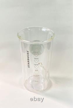 Tasse en verre transparent Starbucks Édition limitée Toute neuve