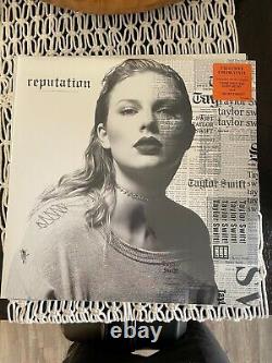 Taylor Swift Réputation Vinyl Record Orange Fye Exclusive Brand New And Sealed