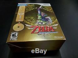 The Legend Of Zelda Skyward Sword Limited Edition (wii, 2011) Brand New! Scellé