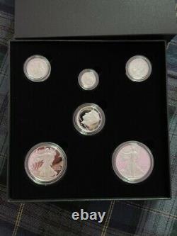 Tout Neuf! 2021 Edition Limitée Silver Coin Proof Set American Eagle Collection