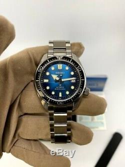 Tout Neuf! Seiko Diver Prospex Spb083j1 / Sbdc065 Great Blue Hole Special Edition