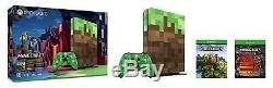 Tout Neuf! Système Xbox One Console S 1tb Minecraft Limited Edition Japon