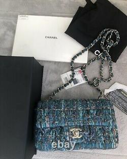 Tout Nouveau Chanel Tweed Mini Classic Flap Bag