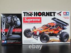 Tout Nouveau Supreme X Tamiya Hornet Rc Car Flames Kit Sold-out- Limited Edition