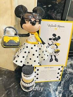 Tout neuf - Poupée Minnie Mouse Édition Limitée Signature de Disney
