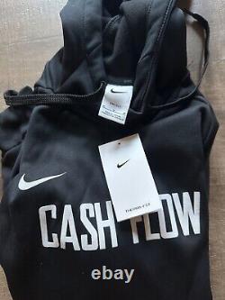 Tout neuf avec étiquettes Édition Limitée Cash Flow Nike Therma Fit Hoodie Hommes-Moyen