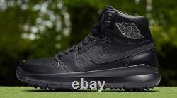 Toute Nouvelle Nike Air Jordan 1 Golf Premium Limited Edition Version Black Aj I