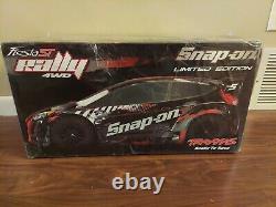 Traxxas Fiesta St Rally Snap-on Limited Edition 4wd Rc Car Snapon Flambant Neuf
