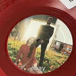 Très Rare Lust For Life/love Lana Del Rey Heart Shaped Red 10 Vinyle Flambant Neuf
