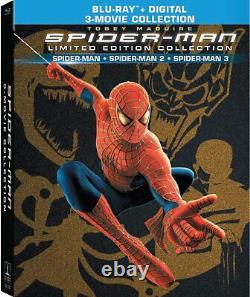 Trilogie Spider-Man Collection Édition Limitée Blu-ray NEUF de Marque