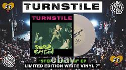 Turnstile Étape 2 Rythme Vinyle EP 7 Édition Limitée Variante Blanche Rare Neuf
