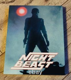 Vinegar Syndrome Nightbeast Édition Limitée Slipcover Blu-ray DVD NEUF