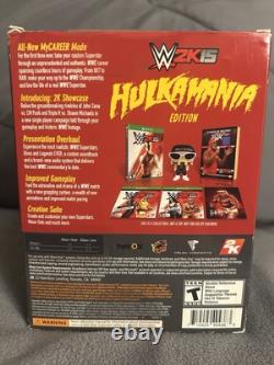 WWE 2K15 Édition Limitée Hulkamania (Microsoft Xbox One, 2014) NEUF SCELLÉ