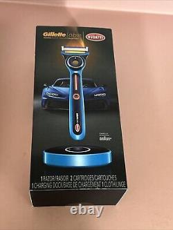 X4 Coffret complet! De la marque de rasage Gillette Heated Razor Bugatti Édition Limitée