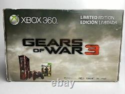 Xbox 360 S Gears Of War 3 Limited Edition 320gb Console Bundle Brand Nouveau